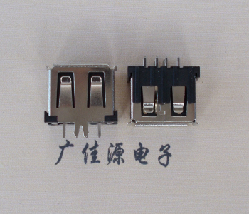 广州USBAF短体 2.0C款苹果款 立式接口 快充连接器接头