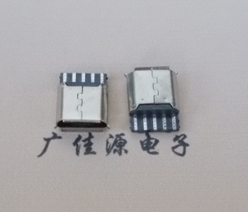 广州Micro USB5p母座焊线 前五后五焊接有后背