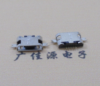 广州MICRO USB B型口 两脚SMT沉板0.7/1.0/1.6直边