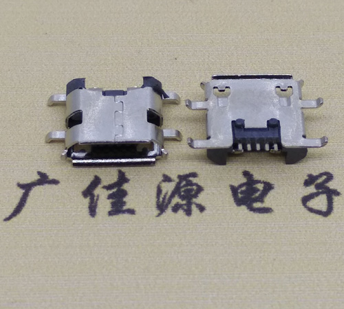 广州迈克5p连接器 四脚反向插板引脚定义接口