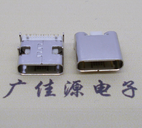 广州卧式板上型Type-C16P母座H=8.3连接器