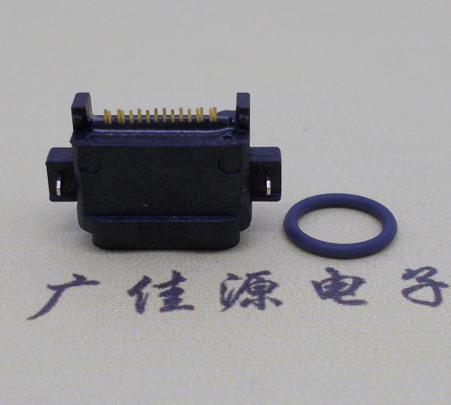 广州防水Type-C16P母座沉板连接器