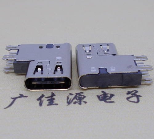 广州type-c6p母座侧插加高连接器