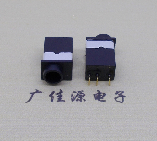 广州PJ-2030防水耳机插座 铜材质铜针2.5/3.5音频插口