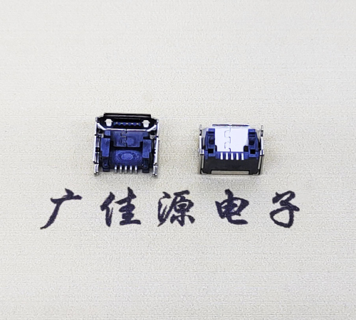 广州MICRO USB5pin加高母座 垫高1.55/2.5/3.04/4.45尺寸接口
